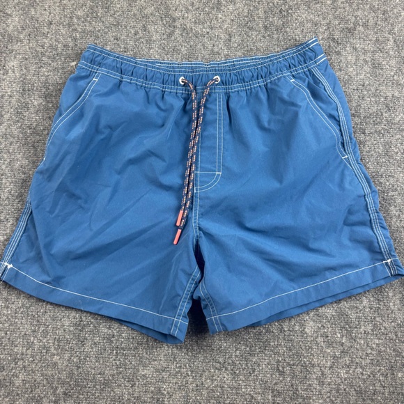 AMERICAN EAGLE Men’s Blue Swim Trunks 5” size: Small - Picture 1 of 7